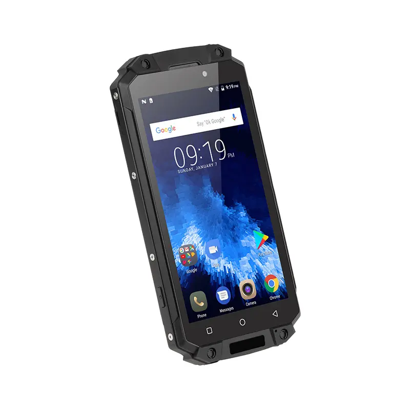 POPTEL P9000 Max 4GB 64GB samrtphone 5.5 Inch Octa Core IP68 Waterproof NFC 4G Rugged Mobile Phone 9000 2600mah 9V/2A高速充電