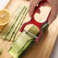 2026 Chef Aid Manual Witte Schilmesje Beweegbaar Roestvrijstalen Lemmet Aardappelen Groenten Fruit Wortelen Komkommers Appels Asperges