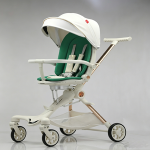 JXB Bestseller Geländegängiger Leichtgewicht-Kinderwagen Ausgestattet mit Sonnenschutzvorhängen - Product Image 4
