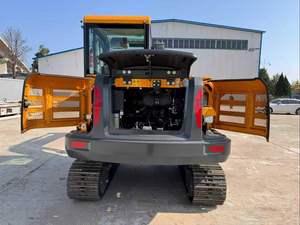 Excavatrice compacte sur chenilles hydraulique de 6 tonnes de classe HX60G, équipement de terrassement - Product Image 4