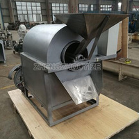 Petit manuel commercial d'arachide noix torréfacteur tri sec four à rôtir de refroidissement machine en inde à vendre