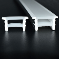 Tube en silicone flexible de la série masque 30*20mm pour profilé de bande de LED pour armoires armoires armoires à vin étagères murs de plafond