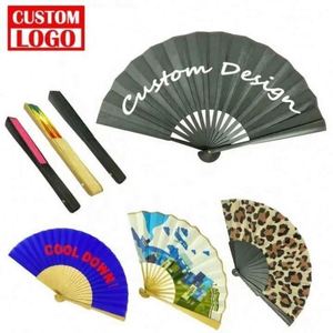 Abanico Plegable de Bambú Estilo Hada, Diseño Japonés, Pintado a Mano, para Bodas, Fiestas, Festivales, Uso en Verano, Regalo Empresarial - Product Image 6