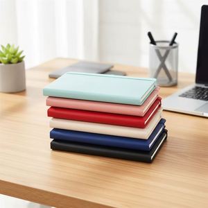 Carnet en cuir A5 blanc personnalisé avec logo, couleur personnalisée, sangle élastique et couverture – Promotion promotionnelle - Product Image 4