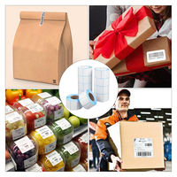 Etiquetas Térmicas de Envío 4x6 en Oferta, con Adhesivo Fuerte, Etiquetas de Dirección Duraderas para Embalaje, Etiquetas Térmicas en Blanco de una Sola Cara