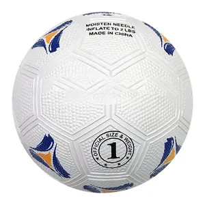 Low-Priced Custom Wholesale Soccer Ball Rubber Ball Size 2/3/4/5 for Training Made from PU PVC TPU for Children and Adults