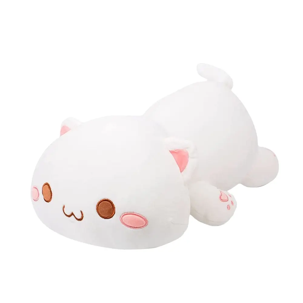 1019 sevimli kedi peluş oyuncak atmak yastık dolması hayvanlar bel desteği geri yastık peluş japon kedi