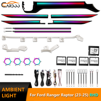 Luz Ambiental Cardoo para Ford Ranger Raptor F-150 P703 F150R (2023-2025), Accesorios de Iluminación LED Dinámica Interior, Kits de Actualización