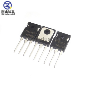 QZ công nghiệp mới ban đầu <span class=keywords><strong>600V</strong></span> 75A 247 IGBT bóng bán dẫn điện k75h603 ikw75n60h3 - Product Image 2