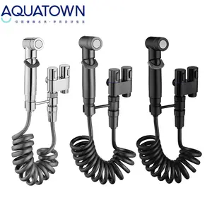 High Quality Cleaning Toilets Shattaf Spray Good Price Adjustable Handheld Bidet Sanitary Ware High Pressure Hand Bidet