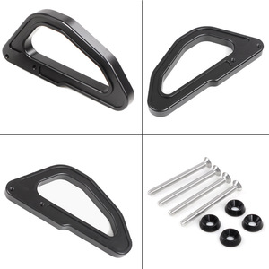 Aluminum Alloy Off Road Vehicle Grab Handle Black 4 Hole Mounting For <b>Car</b> Truck Tow <b>Hooks</b> - Product Image 5