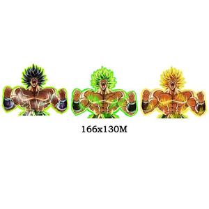 10-15cm personnalisé 3D lenticulaire PET mouvement Anime démon tueur autocollant voiture autocollants et décalcomanies pour la décoration de voiture - Product Image 6