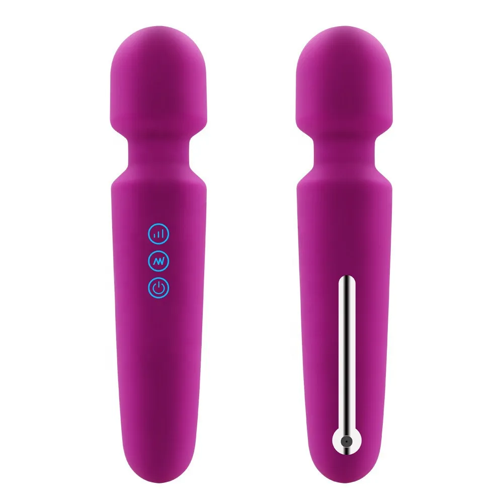 Power Wand Massager Wireless 100% Waterproof 16x Multi-Speed Vibration