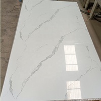 Panneau mural imperméable pour cuisine, papier peint décoratif, vente chaude, imperméable, 1220*2440, panneau mural en PVC, feuille de marbre, panneau mural