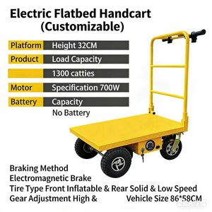 Elektrikli El Arabası, İnşaat Sahası Taşımacılığı için Portatif Katlanabilir Taşıma Arabası - Product Image 5