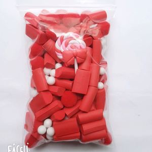 Wholesale DIY Clay Slime Foam Strip Beads Ball Resin Candy <b>Sweets</b> Accessories Colorful Modeling Toys with Bag Packaging Playing - Product Image 3