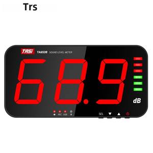 Teanus TA654B duvara monte LED ekran desibel metre çevre gürültü ölçer test için 1 yıl garanti ile - Product Image 1