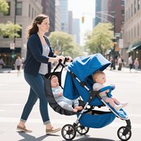 Hamac pour poussette pour deuxième enfant, siège rehausseur pour enfants, hamac de couchage pour nourrissons, écharpe pour tout-petits, hamac pour poussette de voyage