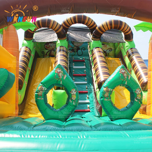 WINSUN Toboggan Gonflable Singe à Grande Bouche, Toboggan Gonflable Personnalisé, Toboggan Gonflable Sec - Product Image 6
