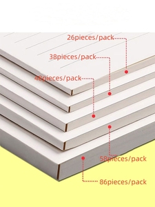 Thương hiệu mới 10 gói mỗi túi A5 & B5 kích thước máy tính xách tay cho các nhà văn, journalers, các cuộc họp kinh doanh & sinh viên - Product Image 6