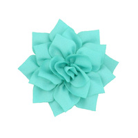 2021 Hot Sale Multi-Lapisan Runcing Lotus Bunga Kain Anak Kepala Bunga untuk Anak-anak Lady Diy Aksesoris Rambut