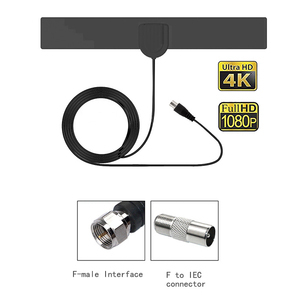 Antenna TV Digitale DVB-T2 HD UHF HDTV Interna Piatta con Portata Reale di 30 Miglia e Supporto <span class=keywords><strong>da</strong></span> Parete - Product Image 2