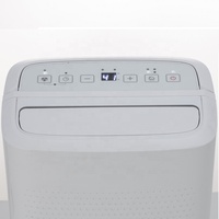 Déshumidificateur d'air sec mobile 12L/jour 45dB à compresseur intelligent HEPA R290 en plastique électronique pour usage domestique, application Tuya, 20 m², garantie 1 an