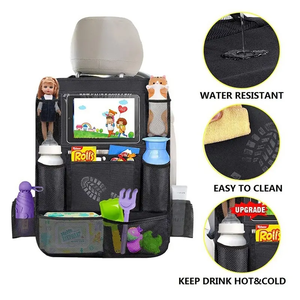 Multifunktion ale Leder-Auto organisatoren-Autoteile-Aufbewahrung tasche Hängende Aufbewahrung tasche für Autos itz lehnen für alle Modelle - Product Image 4