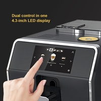 Cafetière expresso à contrôle programmable entièrement automatique Kaffeemaschine à écran tactile commercial professionnel