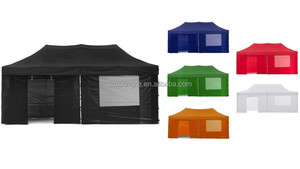 Wholesale Large Fixed Outdoor Folding 10' X 10' Canopy Tent <strong>Gazebo</strong> with Walls and Window