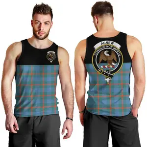 Camiseta sin mangas de gimnasio con estampado OEM para hombre, camiseta sin mangas <span class=keywords><strong>Abercrombie</strong></span> Clan Tartan Crest, camisetas sin mangas de entrenamiento de secado rápido al por mayor para hombre - Product Image 4