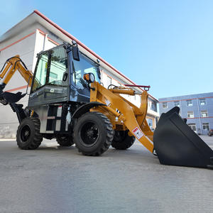 Бесплатная доставка, цена от производителя в Китае: мини-экскаватор-погрузчик 4x4, трактор, обратная лопата, в продаже - Product Image 5