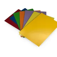 Nouvelle conception, revêtement PE PVDF brillant de 4 mm, panneau Alucobond brillant ACP ACM, plaque composite en aluminium