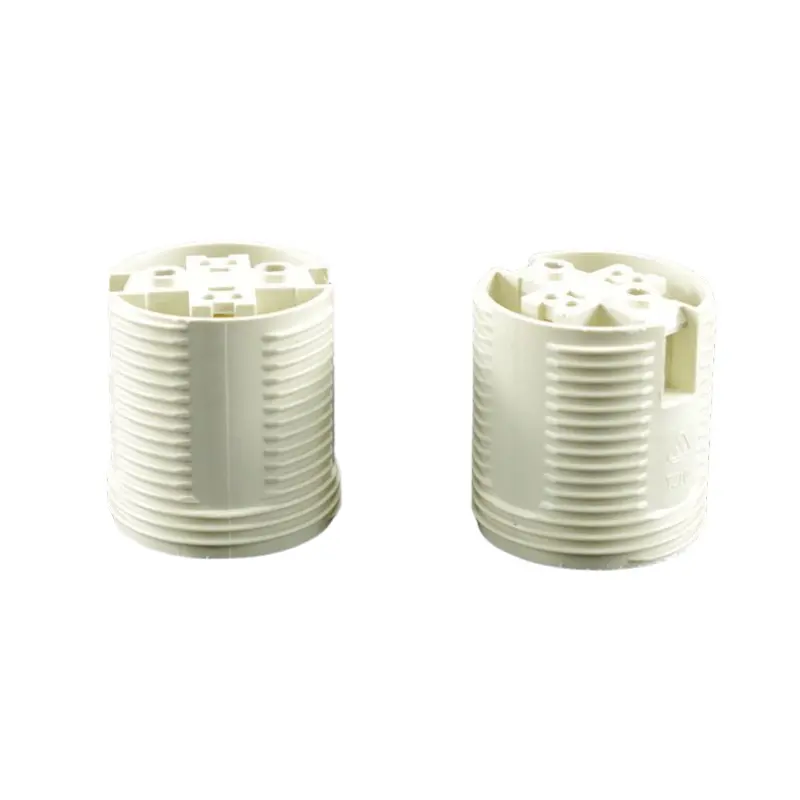 Wholesale E14 Plastic Top cover snap-in type, smooth shell Whole body screw