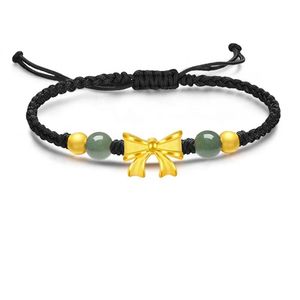 Xinfly Chinese Au999 Real Pure 24K Gold <b>Charm</b> Lucky Fine Jewelry Bracelets - Product Image 1