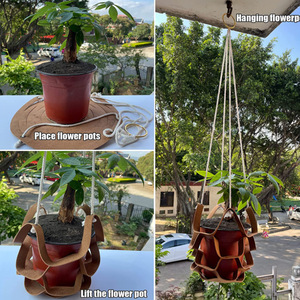 Vente en gros de paniers suspendus pour plantes de jardin, support de Pots de fleurs - Product Image 2