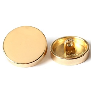 Custom Factory Price Metal Alloy Button With Back Side Hook for Coat - Product Image 2