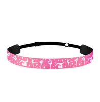 Bandeau de sport pour femme, gymnastique, danse, dégradé arc-en-ciel, antidérapant, bandeau absorbant la transpiration, accessoires pour cheveux