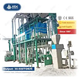 Best Affordable High Capacity Tapioca For Sale Automatic Flour Mill Plant For Making Tapioca