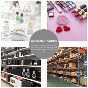 Özel Logo termal gümüş etiket etiketleri dayanıklı çizilmeye karşı yüksek yapışma renk kodu nokta bakkal fiyat etiketleri ambalaj için - Product Image 5