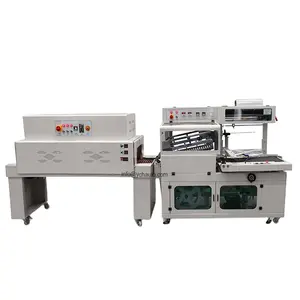 L bar heat sealer machine durable shrinking machine pof film wrapping machine for tissue cans glass bottle packing