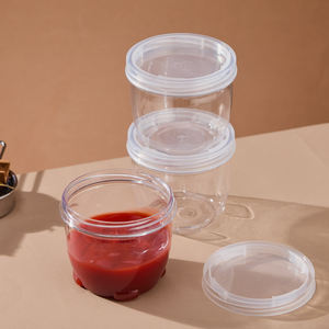 Bocaux de rangement empilables en plastique de qualité alimentaire sans BPA, couvercles hermétiques, options multi-tailles, cuisines domestiques et commerciales, commandes en gros 2026 - Product Image 4