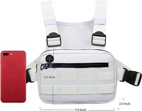 Best Verkopende Lichtgewicht Hardlopen Fietsen Wandelen Borst Tas Met Ingebouwde Telefoonhouder Custom Voor Mannen