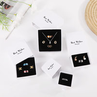 Boîte cadeau coulissante pour montre et bijoux rose |   Tiroir à tirette en ruban |   Logo sur mesure |   Emballage écologique et robuste pour les mariages