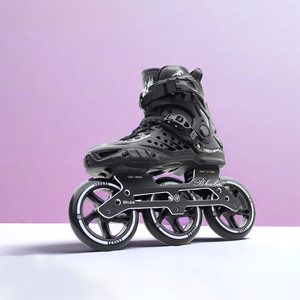 <span class=keywords><strong>Pattini</strong></span> <span class=keywords><strong>da</strong></span> Corsa <span class=keywords><strong>da</strong></span> 125mm per Adulti con Telaio Grande a Tre Ruote <span class=keywords><strong>Pattini</strong></span> <span class=keywords><strong>da</strong></span> Gara Urban <span class=keywords><strong>Fitness</strong></span> per Uomo e Donna - Product Image 6