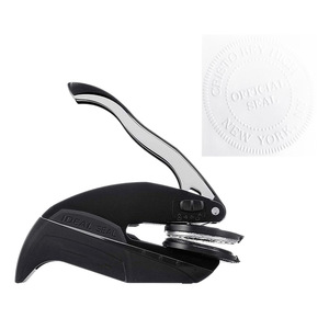 Phổ Biến Cá Nhân Logo Thiết Kế Con Dấu Tem Máy Sáng Bạc Dập Nổi Cho Văn Phòng Lời Mời Đám Cưới Làm Bằng Nhựa - Product Image 3