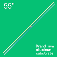 Strip Lampu Latar LED untuk KD-55X8500C LED Strip YLS_HRN55_7020_REV2 (Lampu Latar 75.P3F12G001) KD-X8508C XBR-55X850C