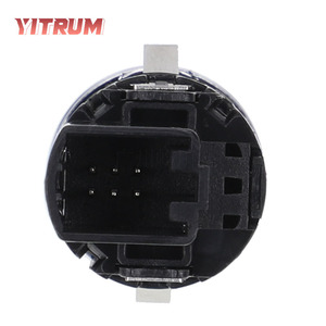 YITRUM Push Button <b>Switch</b> 19G959839 Round Head Non Illuminated <b>12V</b> For Volkswagen VW Vehicles Start Engine Stop - Product Image 2