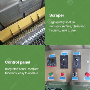 Liên tục tự động chapati cán <span class=keywords><strong>injera</strong></span> <span class=keywords><strong>Crepe</strong></span> <span class=keywords><strong>Pancake</strong></span> làm cho máy sản xuất - Product Image 5