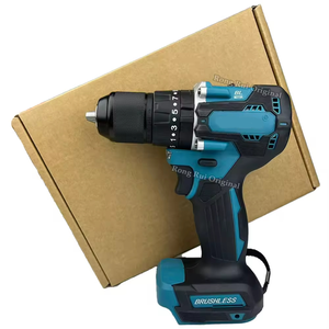 Trapano Avvitatore a Percussione <span class=keywords><strong>Mak</strong></span> 3 Funzioni Senza Fili 18V 40N.m con Coppia Regolabile, Avvitatore Elettrico, Martello, Brushless, Mandrino da 1/<span class=keywords><strong>2</strong></span>, Velocità Variabile - Product Image 5